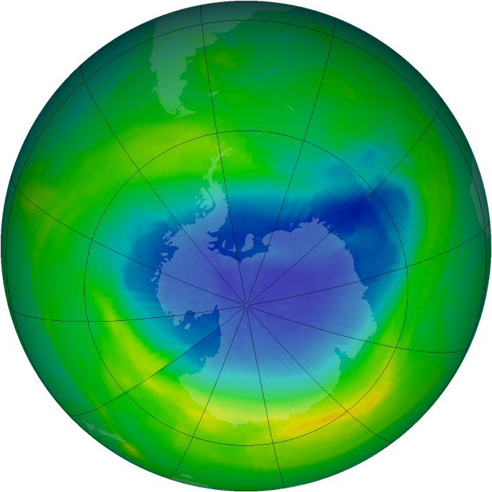 Ozone Map 1983-10-29